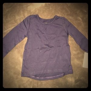 NWT Navy Shirt, Size 6 Months